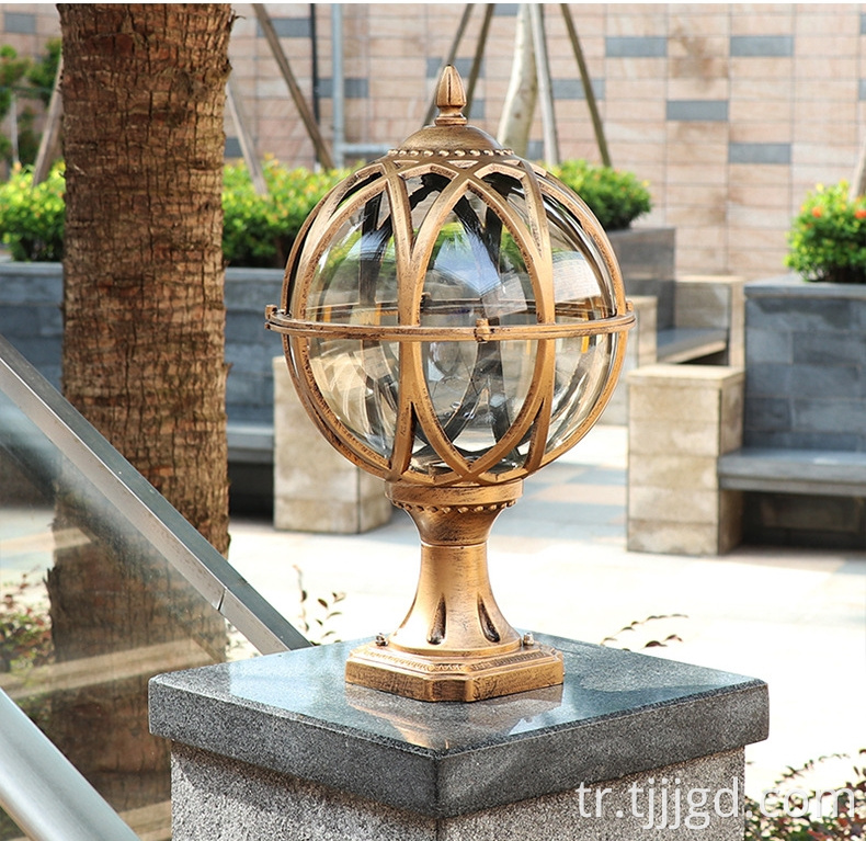 Solar LED Pillar Lights